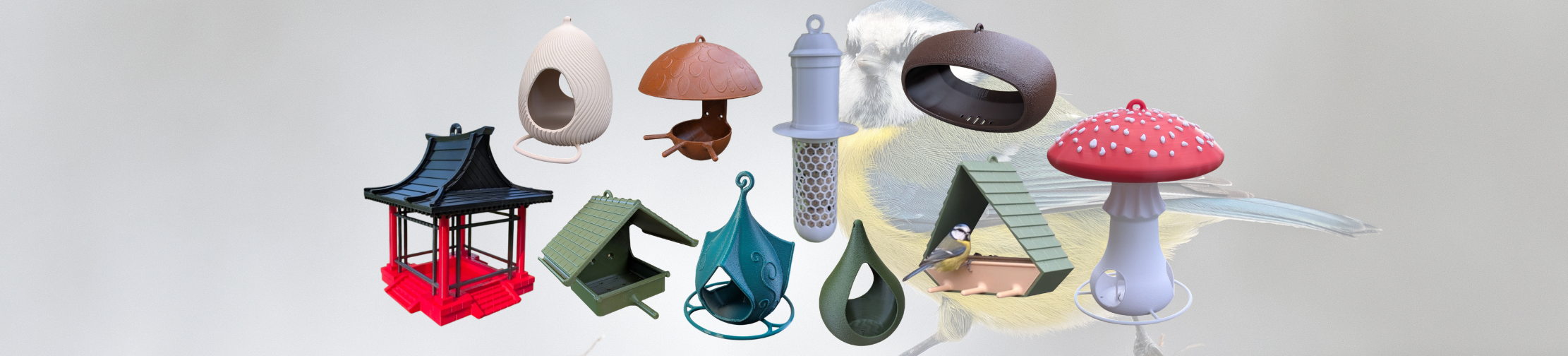 Les mangeoires à oiseaux
