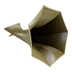 Amplificateur de son passif pour téléphone - Style Gramophone La Buse Qui File