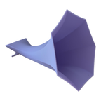 Amplificateur de son passif pour téléphone - Style Gramophone La Buse Qui File