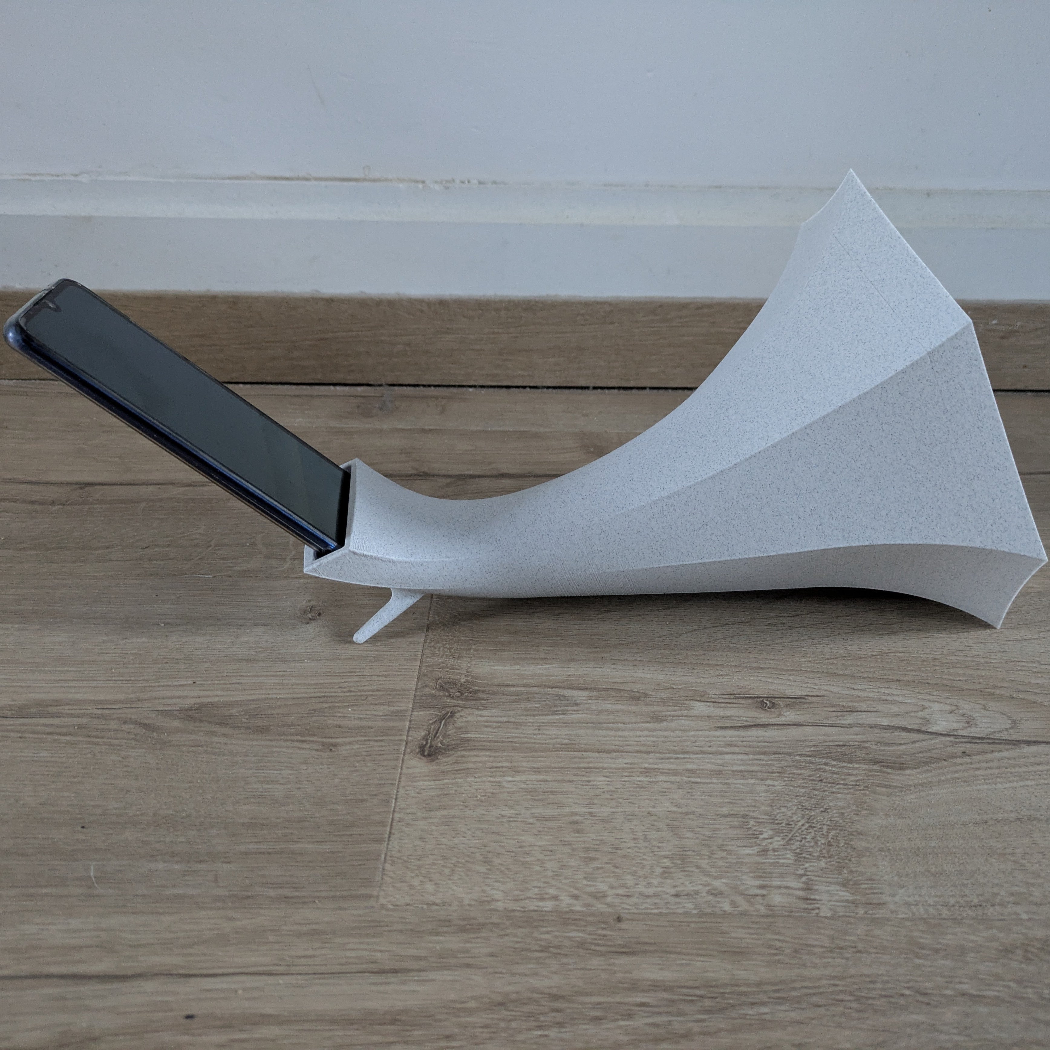 Amplificateur de son passif pour téléphone - Style Gramophone La Buse Qui File