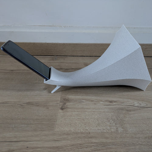 Amplificateur de son passif pour téléphone - Style Gramophone La Buse Qui File