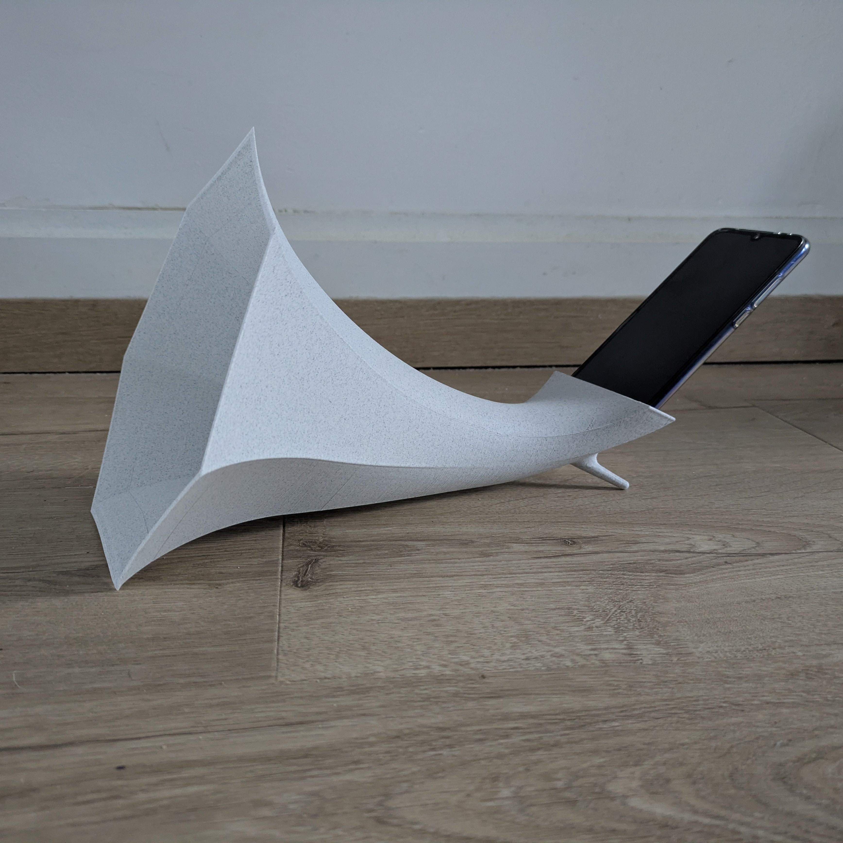 Amplificateur de son passif pour téléphone - Style Gramophone La Buse Qui File