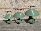 Mangeoire à oiseaux pour boule de graisse modèle champignon La Buse Qui File