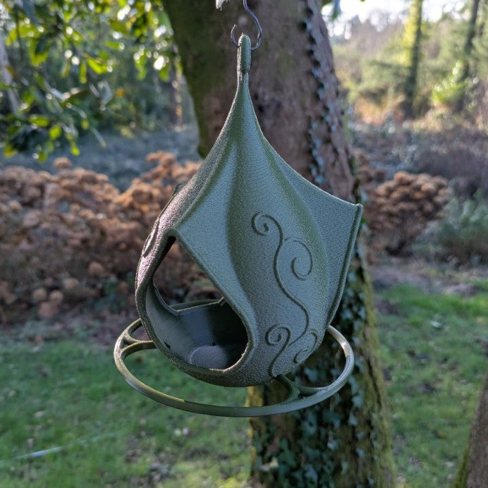 Mangeoire à oiseaux à suspendre modèle féerique La Buse Qui File