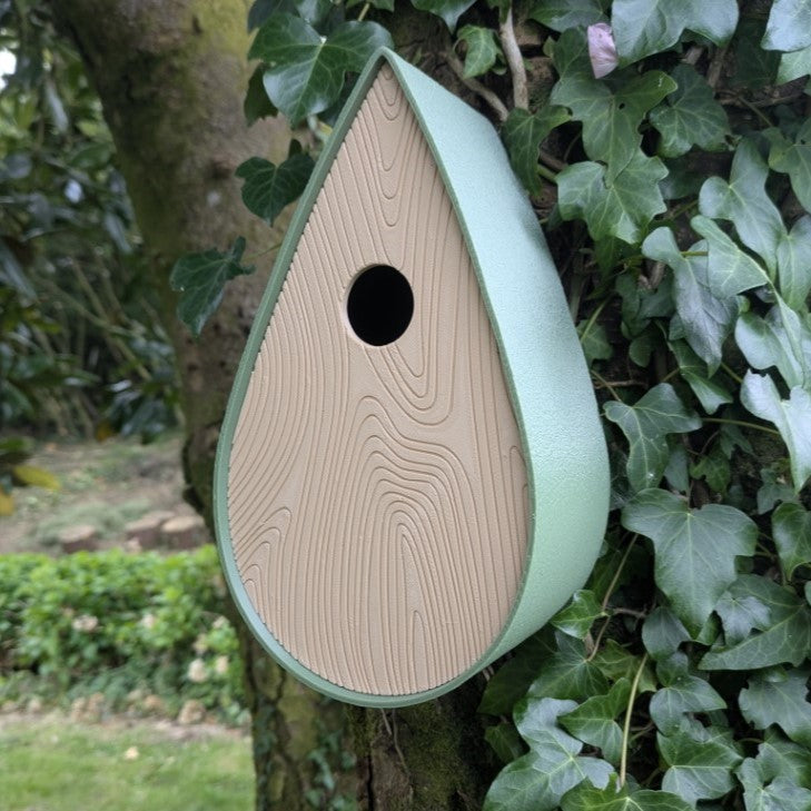 Nichoir à oiseaux modèle "La Larme" La Buse Qui File