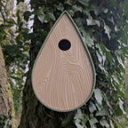 Nichoir à oiseaux modèle "La Larme" La Buse Qui File