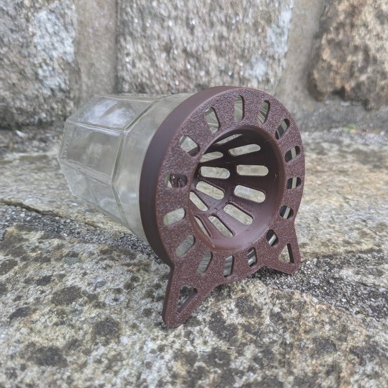 Pièges à frelons asiatique sélectif pour pot en verre modèle "La Nasse" La Buse Qui File