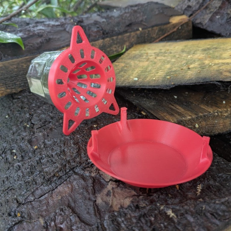Pièges à frelons asiatique sélectif pour pot en verre modèle "La Nasse" La Buse Qui File