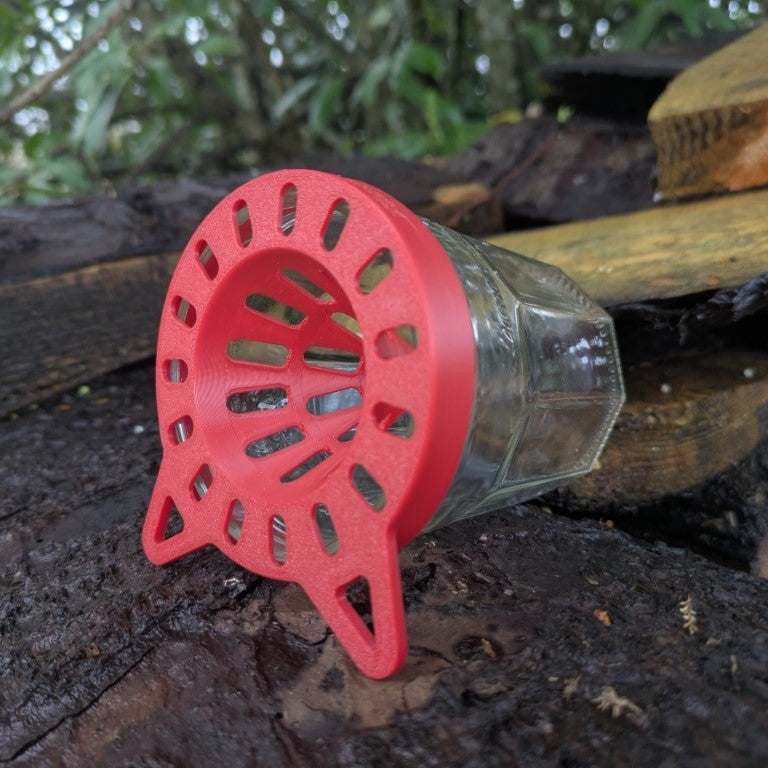 Pièges à frelons asiatique sélectif pour pot en verre modèle "La Nasse" La Buse Qui File
